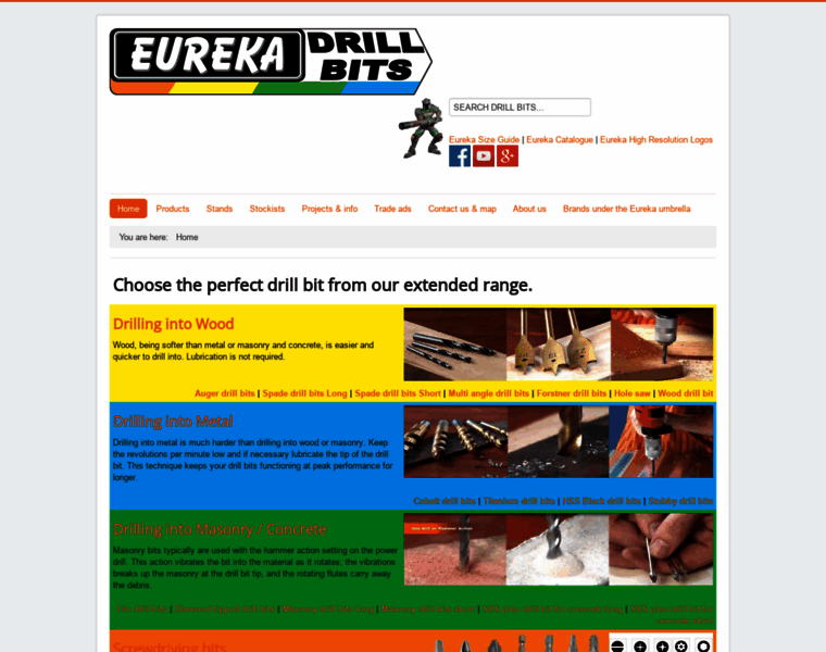 Eurekadrillbits.co.za thumbnail
