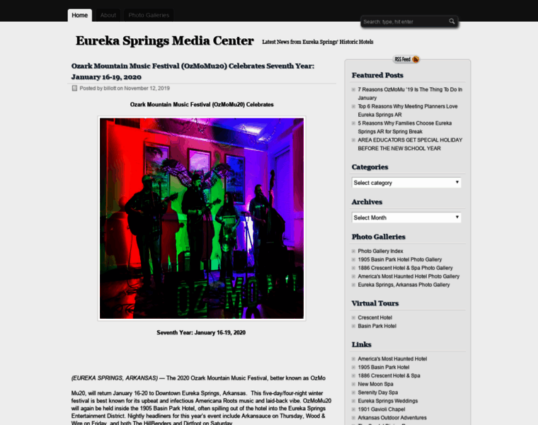 Eurekaspringsmediacenter.com thumbnail