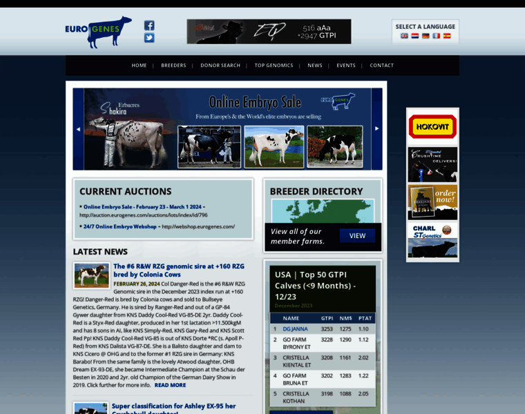 Euro-genes.nl thumbnail