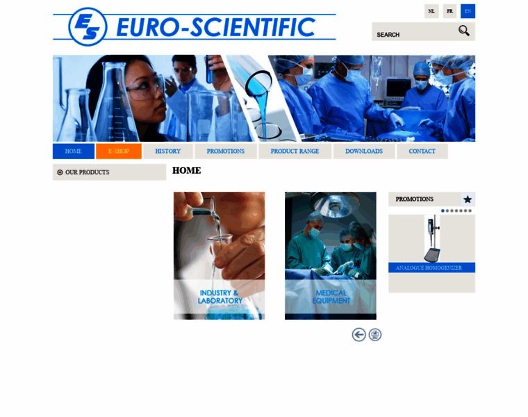 Euro-scientific.be thumbnail