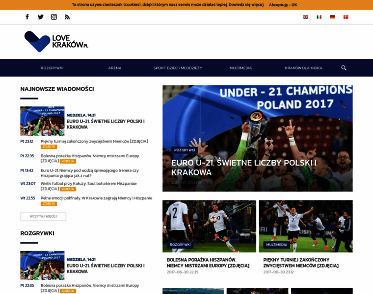 Euro2017.lovekrakow.pl thumbnail