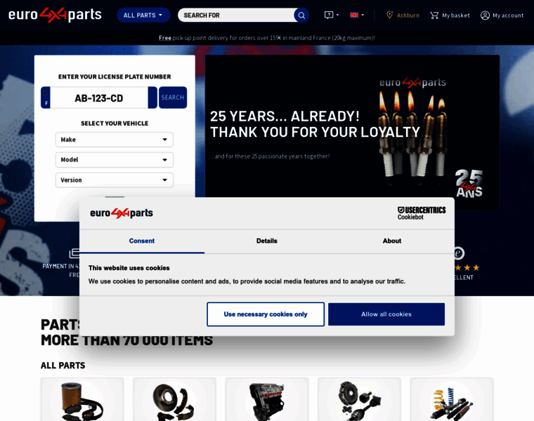 Euro4x4parts.com thumbnail Euro4x4parts.com thumbnail