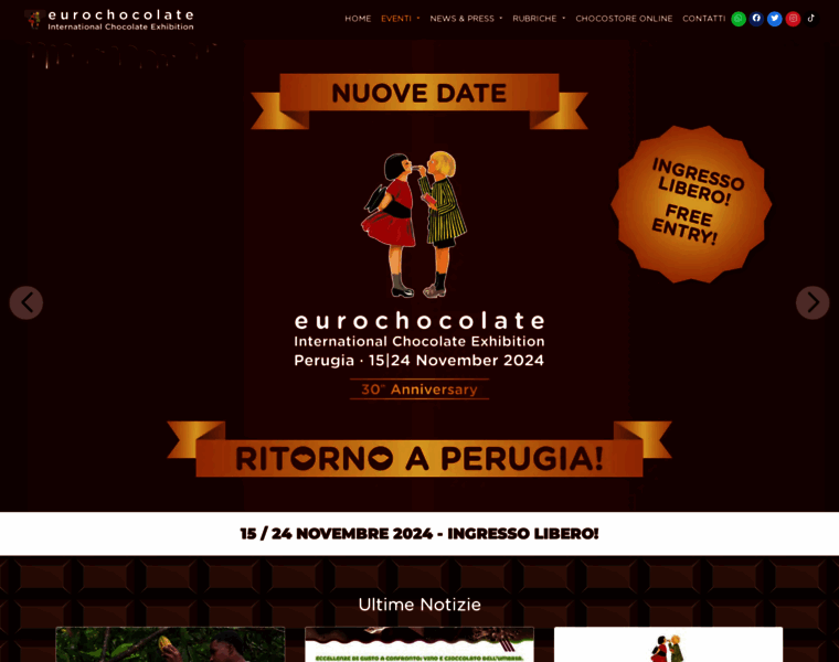 Eurochocolate.com thumbnail