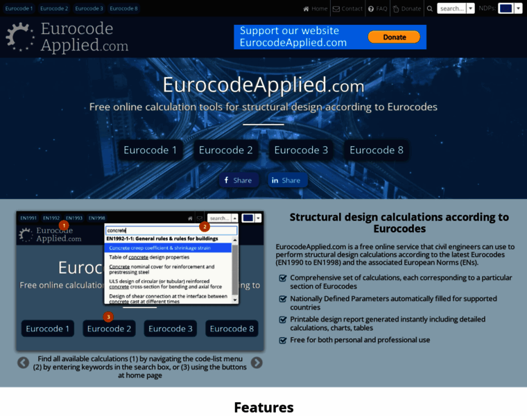 Eurocodeapplied.com thumbnail