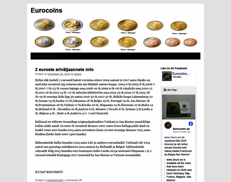 Eurocoins.ee thumbnail