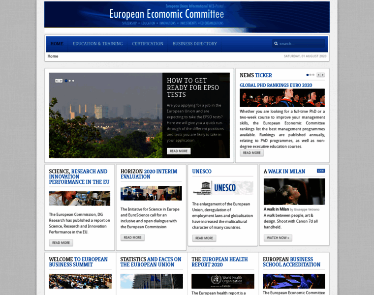 Eurocommittee.org thumbnail
