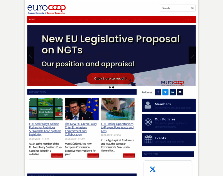 Eurocoop.org thumbnail