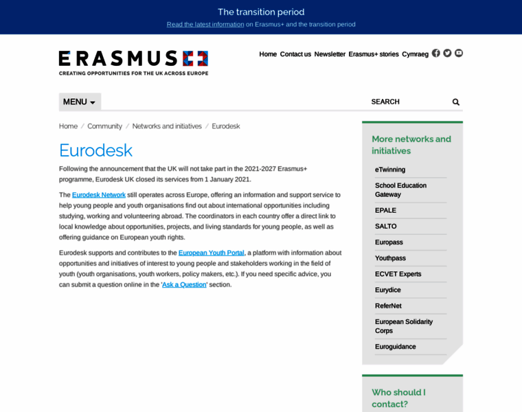 Eurodesk.org.uk thumbnail