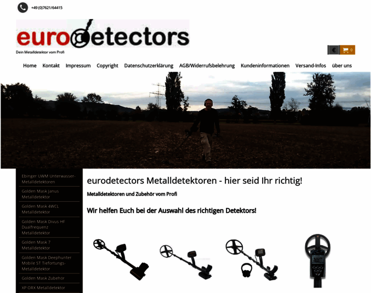 Eurodetectors.de thumbnail