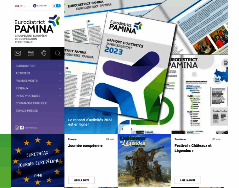 Eurodistrict-pamina.eu thumbnail