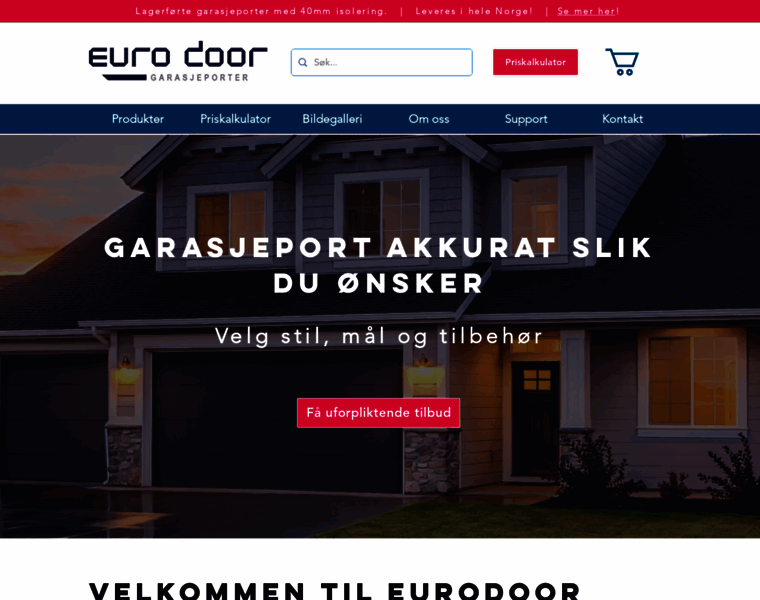 Eurodoor.no thumbnail