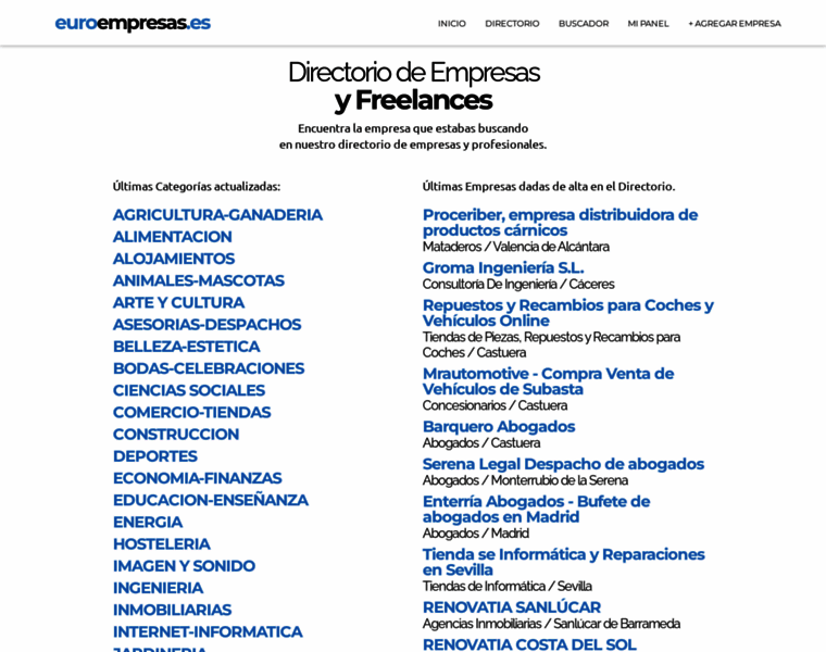 Euroempresas.es thumbnail Euroempresas.es thumbnail