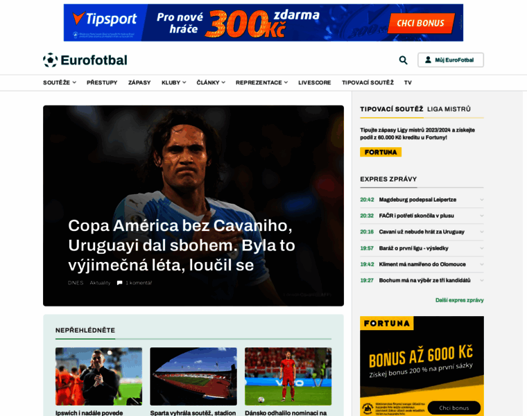 Eurofotbal.cz thumbnail