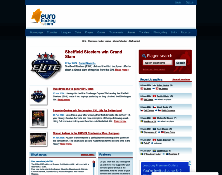 Eurohockey.net thumbnail