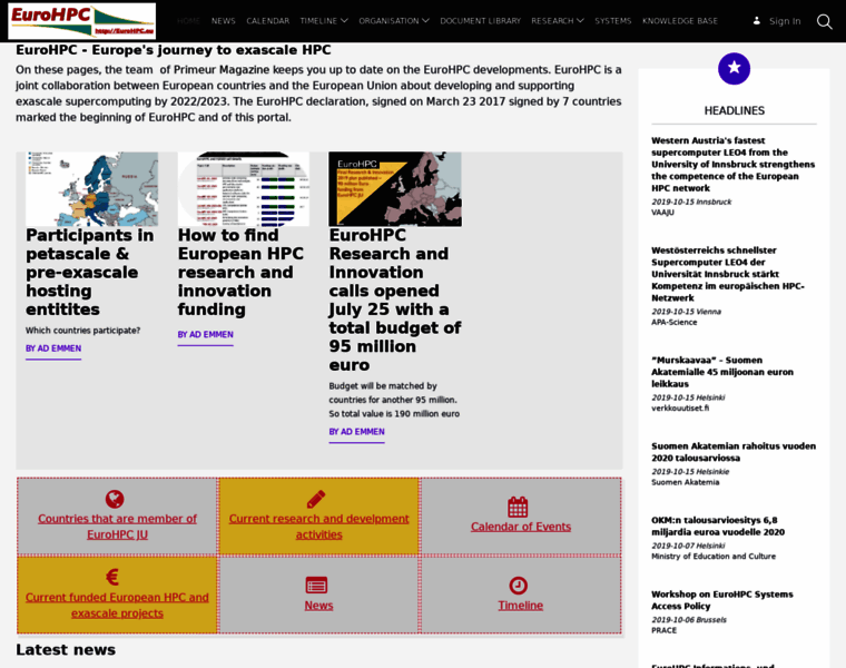 Eurohpc.eu thumbnail