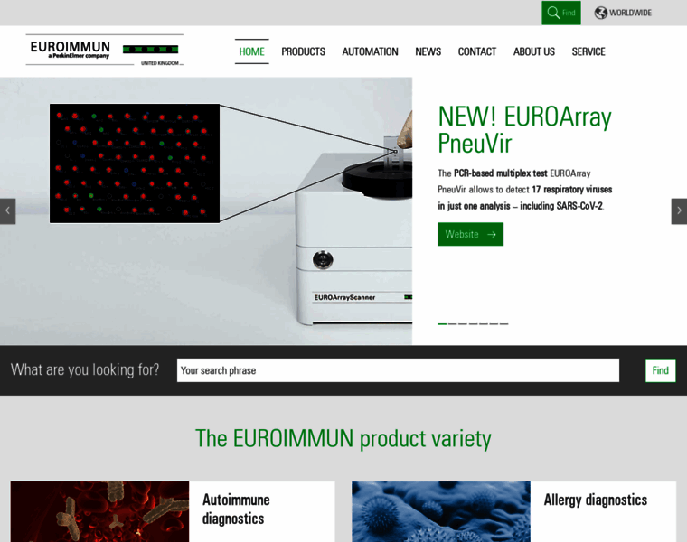 Euroimmun.co.uk thumbnail