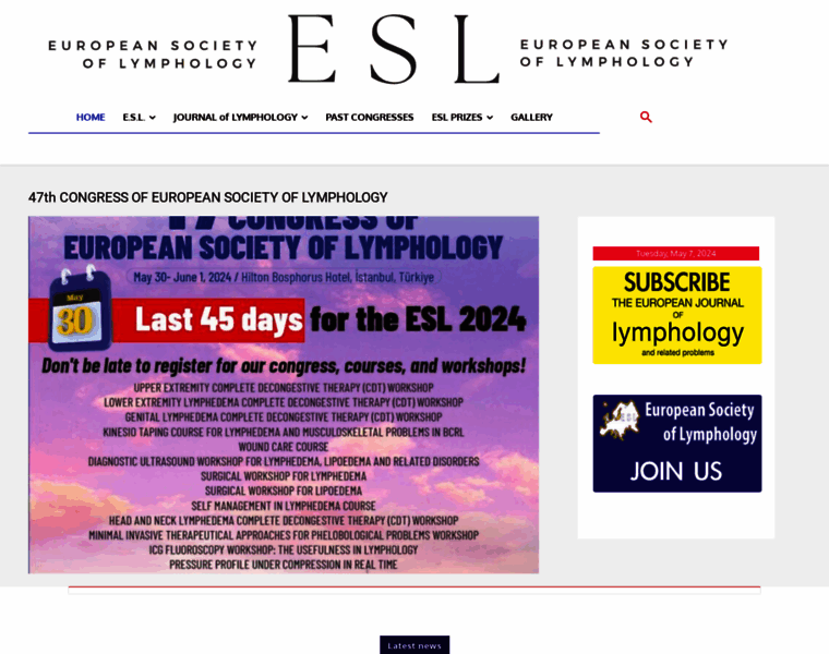 Eurolymphology.org thumbnail