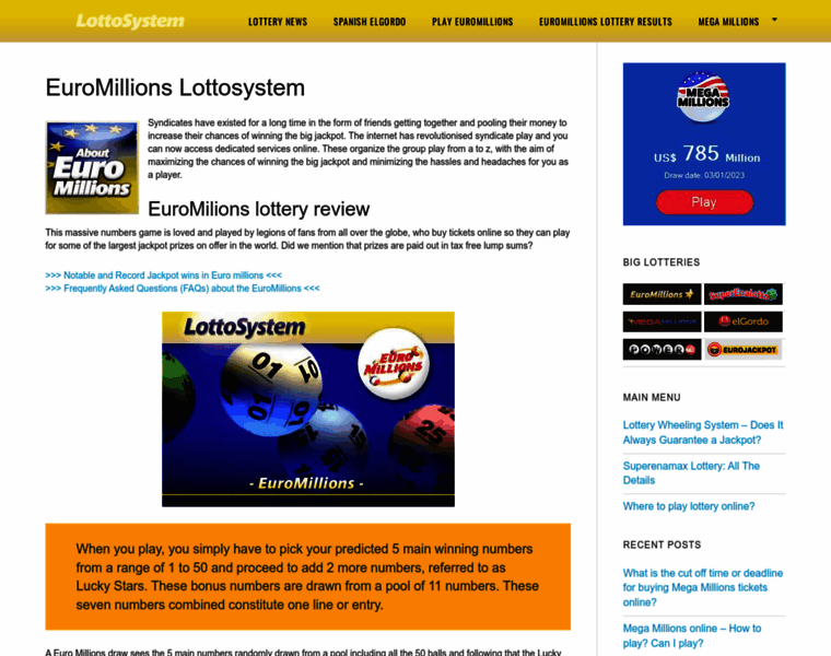 Euromillions-lottosystem.com thumbnail
