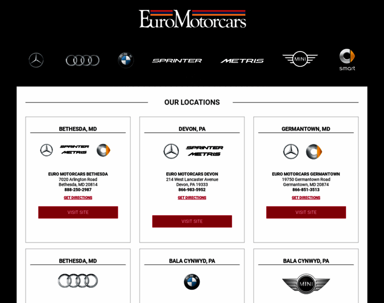 Euromotorcars.com thumbnail