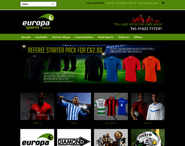 Europa-sports.com thumbnail