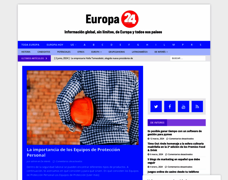 Europa24horas.com thumbnail