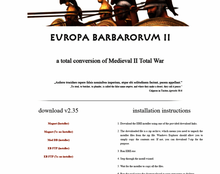 Europabarbarorum.com thumbnail