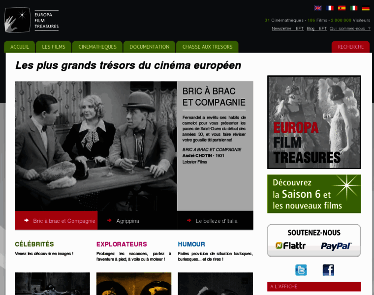 Europafilmtreasures.fr thumbnail