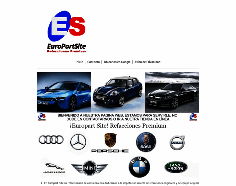 Europartsite.com.mx thumbnail