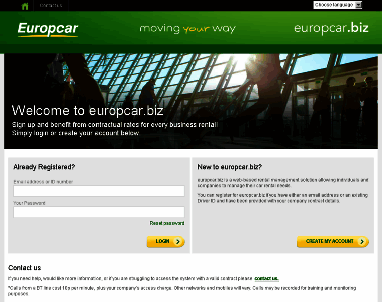 Europcar.biz thumbnail
