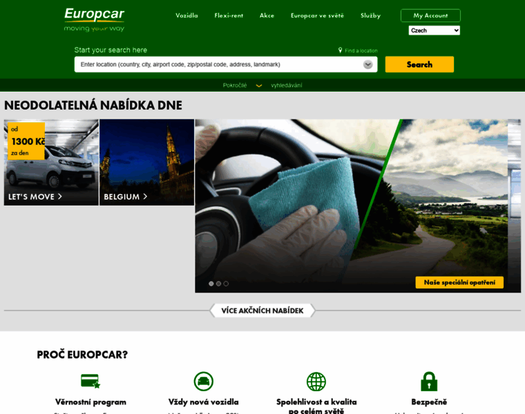 Europcar.cz thumbnail