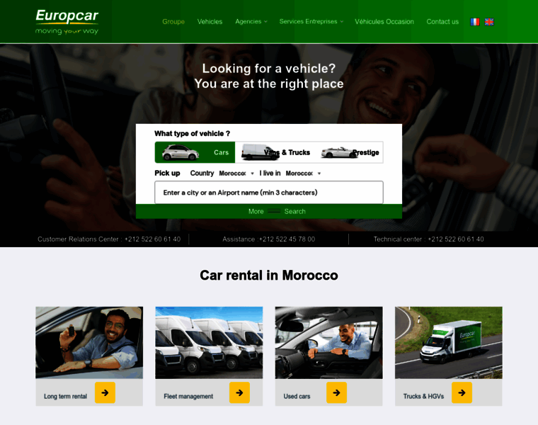 Europcar.ma thumbnail