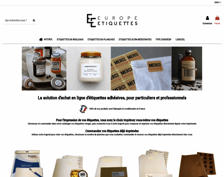 Europe-etiquettes.fr thumbnail