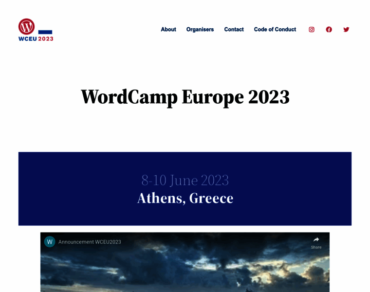 Europe.wordcamp.org thumbnail