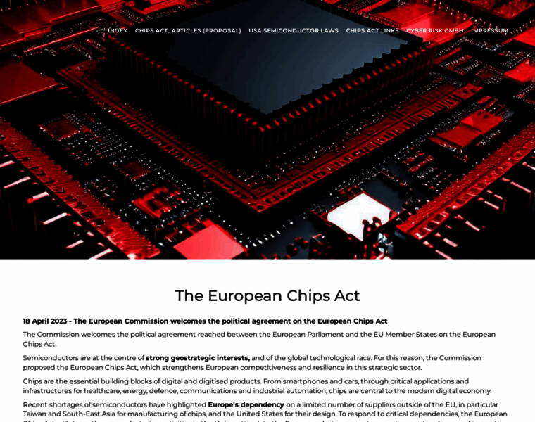 European-chips-act.com thumbnail
