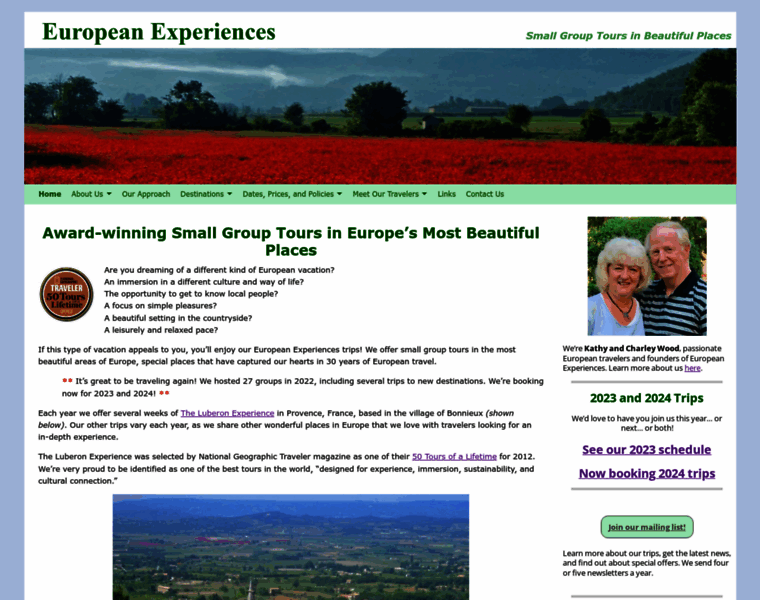 European-experiences.com thumbnail