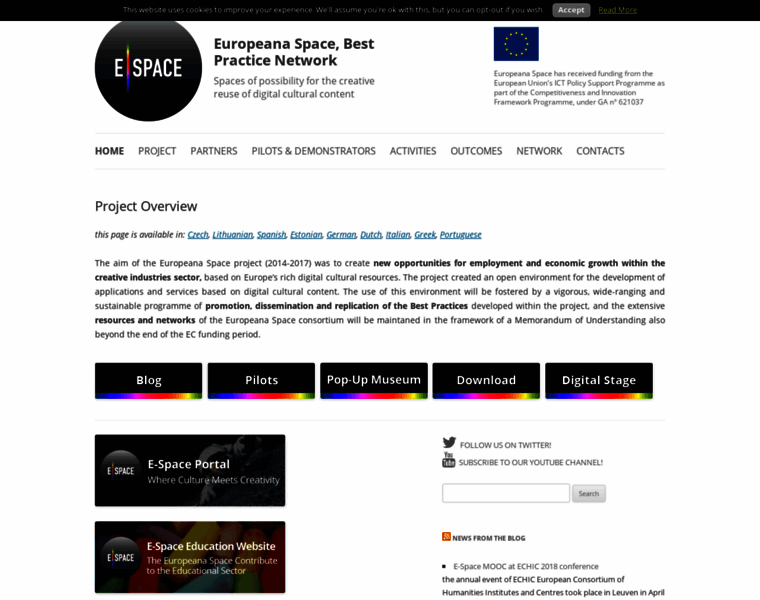 Europeana-space.eu thumbnail