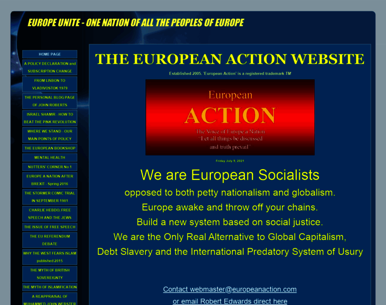 Europeanaction.com thumbnail