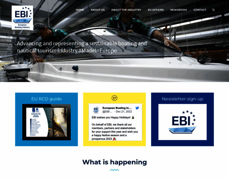 Europeanboatingindustry.eu thumbnail