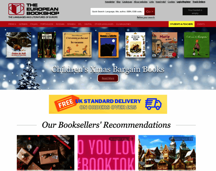 Europeanbookshop.com thumbnail
