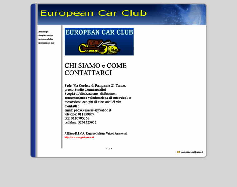 Europeancarclub.it thumbnail