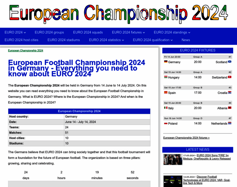 Europeanchampionship2024.co.uk thumbnail