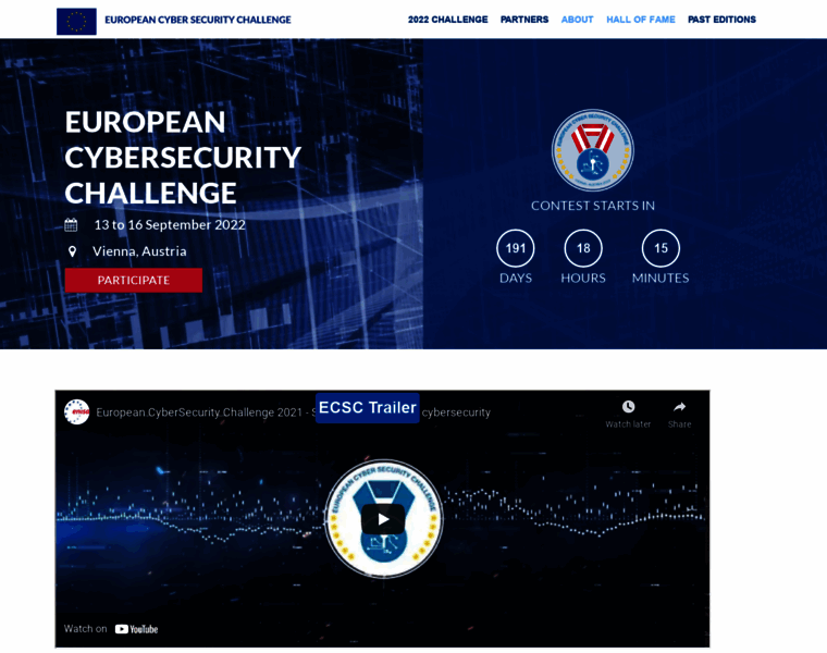 Europeancybersecuritychallenge.eu thumbnail