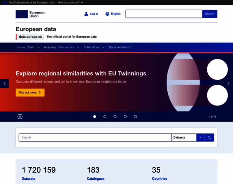 Europeandataportal.eu thumbnail