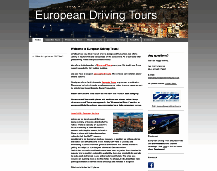 Europeandrivingtours.co.uk thumbnail