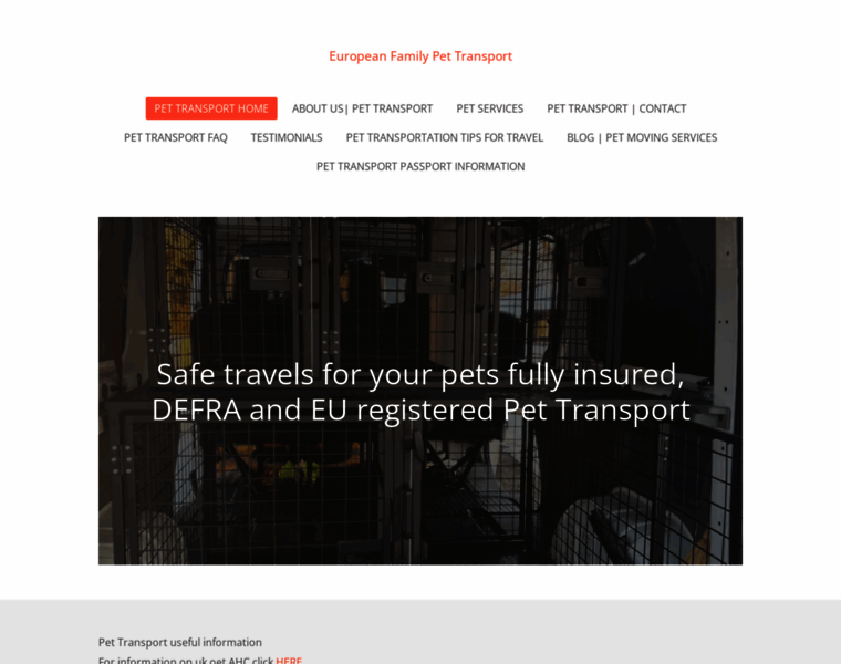 Europeanfamilypettransport.com thumbnail Europeanfamilypettransport.com thumbnail
