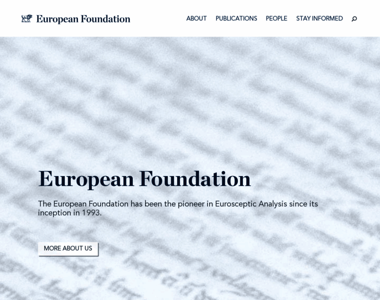 Europeanfoundation.org thumbnail