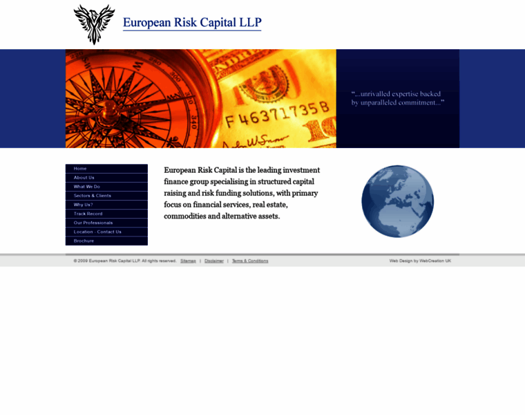 Europeanriskcapital.com thumbnail