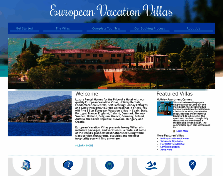Europeanvacationvillas.com thumbnail