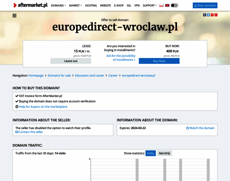 Europedirect-wroclaw.pl thumbnail