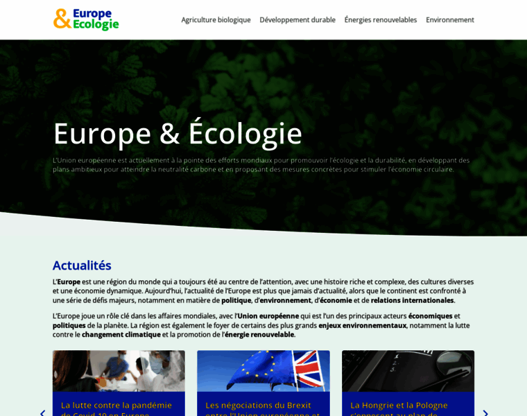 Europeecologie.fr thumbnail